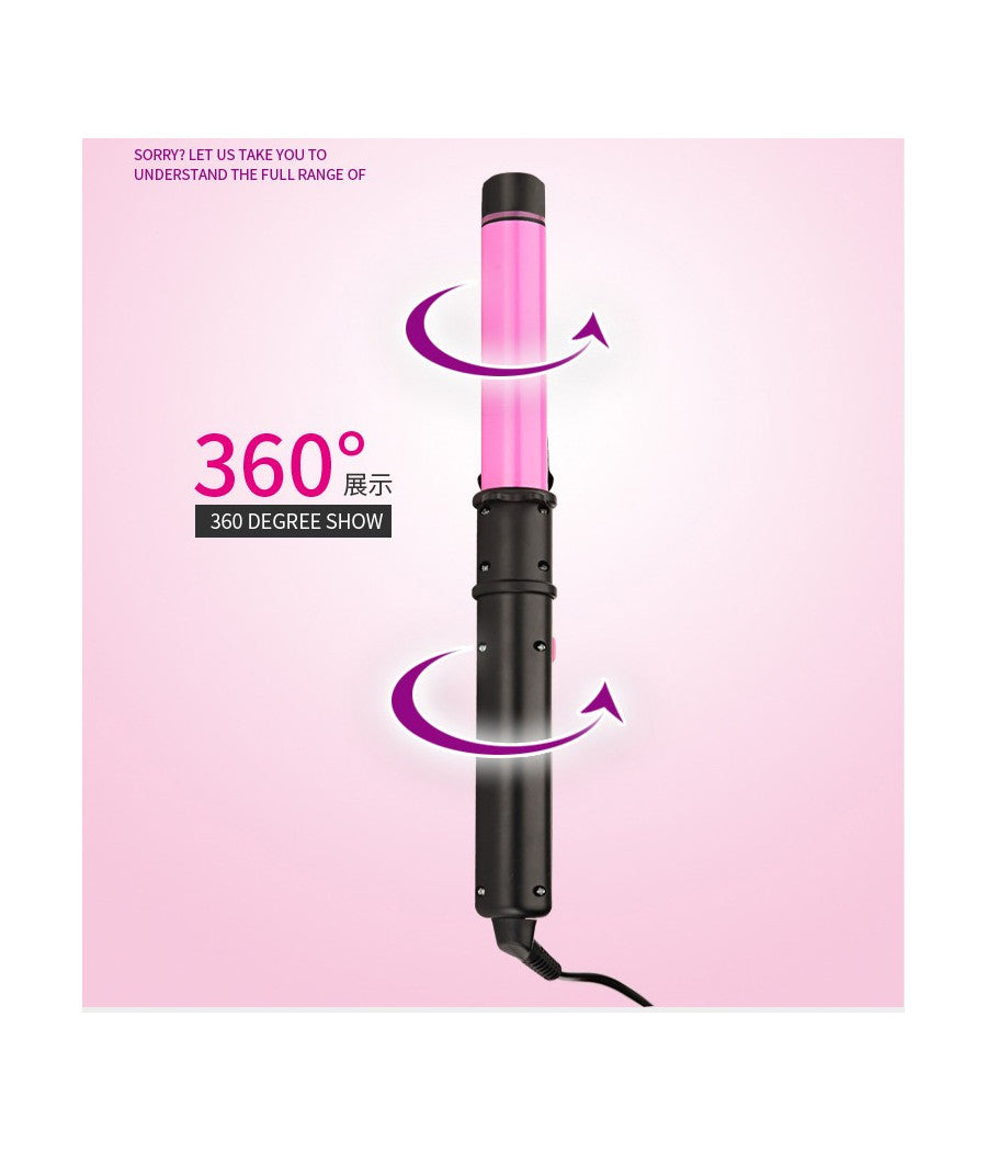 Piastra Per Capelli Rotante In Ceramica Professionale 35w Liscio Ricci 2 In 1         