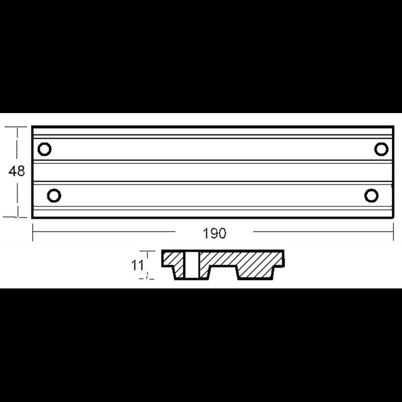 PIASTRA DA 40 HP A V6 135/150/175 A