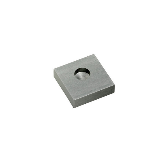 Piastra per perno inferiore Ø24,5 mm – base 115 mm – per cardini cancelli – Comunello A.115