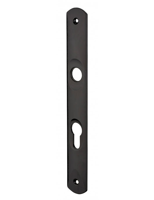 Piastra posteriore per serratura da incasso, nera - THIRARD