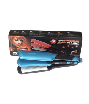 Piastra Professionale 60w Acconciature Capelli 2 In 1 Liscio Frise' Sn-1033         