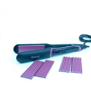 Piastra Professionale Capelli 3in1 Multistyler Ondulata Ugelli 3 Funzioni Gm2859         