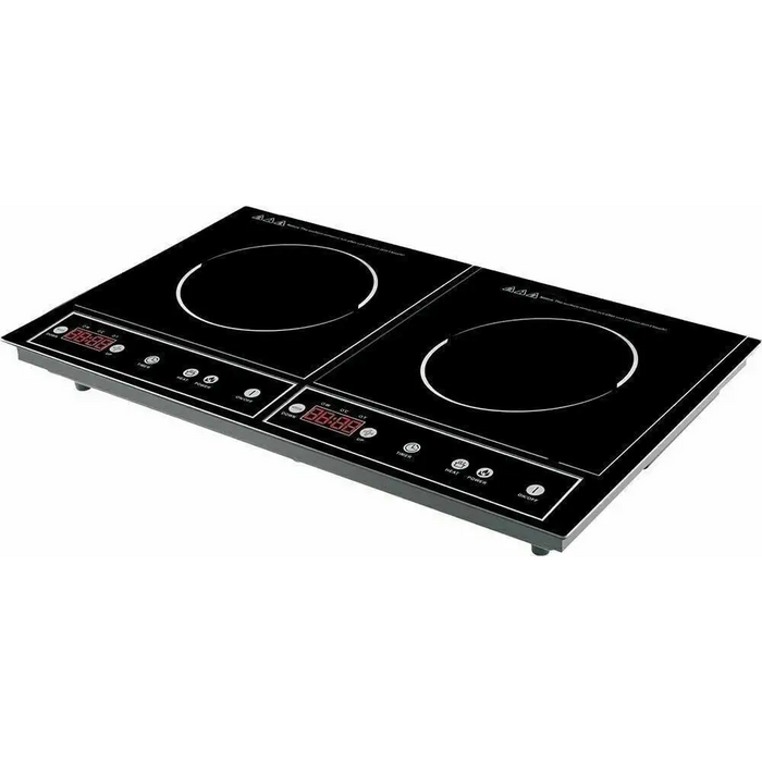 Piastra riscaldante a induzione piano cottura a 2 fuochi