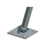Piastra Saette L cm 100X100 Zincata Sfb