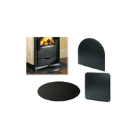 Piastra Salvapavimento Semitonda per Stufe e Camini 84x84 cm