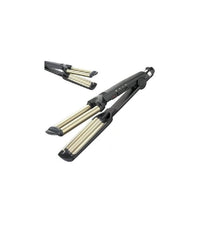 Piastra Sonar Wave Envy Capelli Ondulati Mossi Arriccia Onde In Metallo         