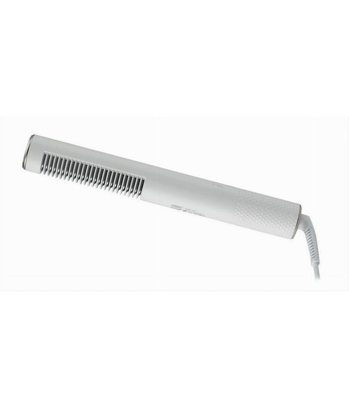 Piastra Spazzola Con Rivestimento Ceramica Pettine Capelli Professionale V-586         