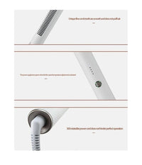 Piastra Spazzola Con Rivestimento Ceramica Pettine Capelli Professionale V-586         