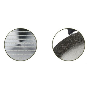 Trade Shop - Piastra Tonda Liscia Padella Cucina Antiaderente Antigraffio A 7 Strati Da 34 Cm 045000m -