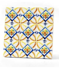 Piastrella Ornamentale Ceramica 11x11 Cm Terra D'amuri 4 Decori Assortiti 820854         