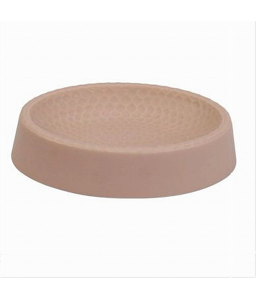 Piattino Per Sapone Decorato Rosa Portasaponetta Moderno Accessori Bagno 79784         