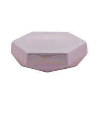 Piattino Per Sapone Esagonale Effetto Visivo Portasaponetta Accessori Bagno 79941         