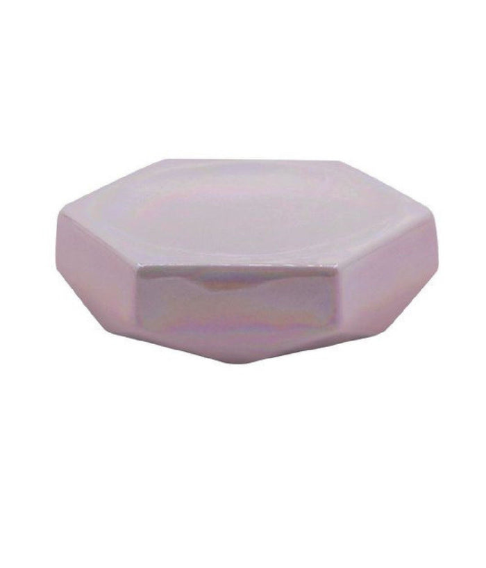 Piattino Per Sapone Esagonale Effetto Visivo Portasaponetta Accessori Bagno 79941         