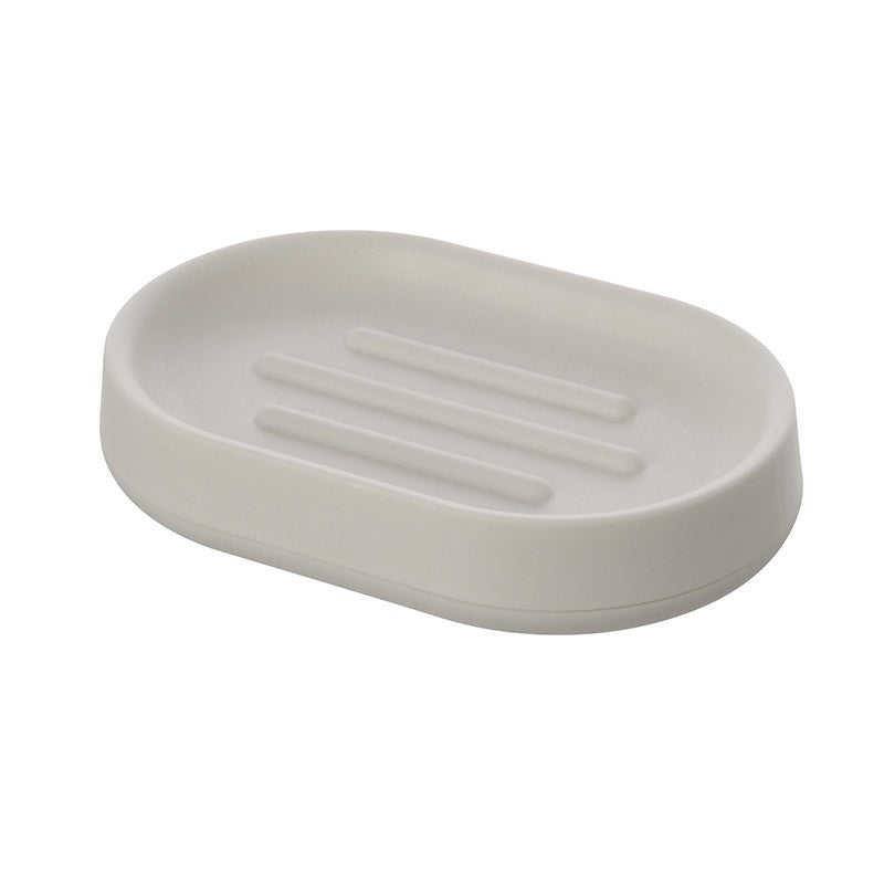 Piattino porta sapone Moderno In Plastica Bianco Da Appoggio