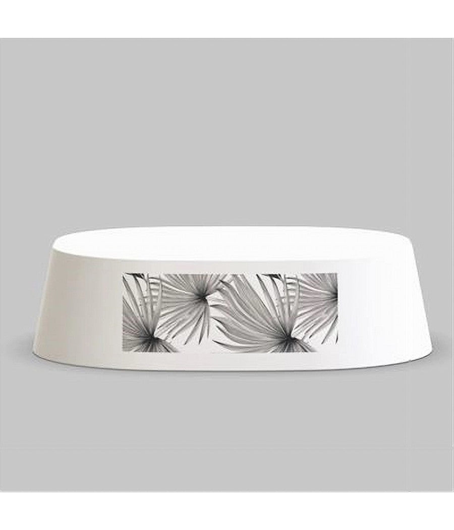 Piattino Porta Sapone Saponetta Accessorio Arredo Da Bagno Decoro Tropicale 87070         