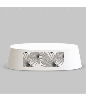 Piattino Porta Sapone Saponetta Accessorio Arredo Da Bagno Decoro Tropicale 87070         