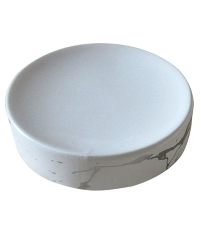 Piattino Porta Sapone Saponetta Per Bagno Accessori Arredo Effetto Marmo 59890         