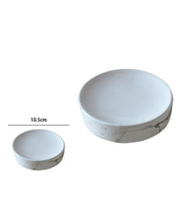 Piattino Porta Sapone Saponetta Per Bagno Accessori Arredo Effetto Marmo 59890         