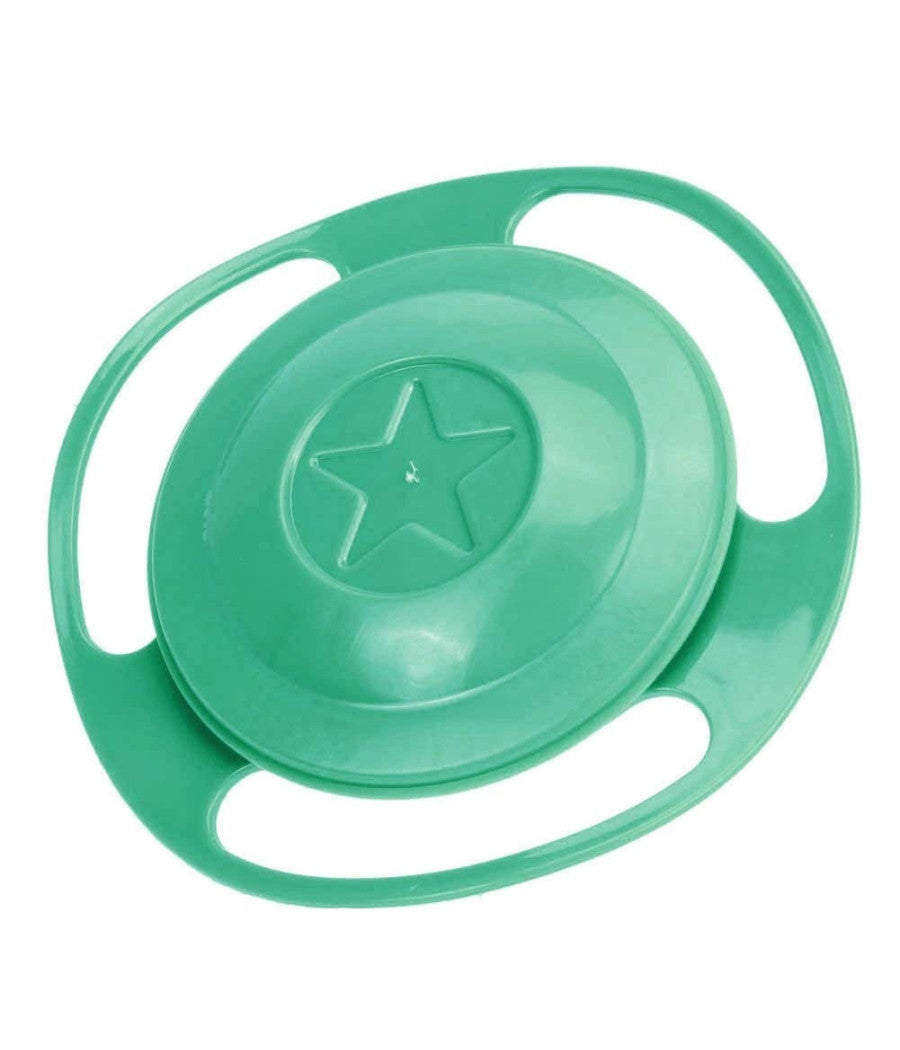Piatto 360° Giroscopio Ciotola Plastica Pranzo Cena Neonato A Prova Di Bambino         