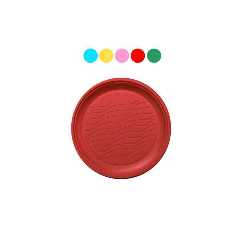 Piatto Dessert Azzurro Pz 20 Natural Bibo