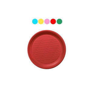 Piatto Dessert Rosa Pz 20 Natural Bibo