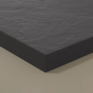 Piatto doccia 70x100 filo pavimento Karen in resina ardesia