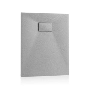 Piatto doccia 70x100 su misura serie Agorà in resina grigio pietra