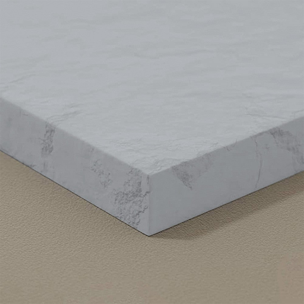 Piatto doccia 70x120 cm grigio effetto pietra in resina riducibile Karen