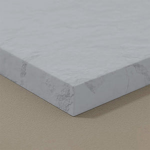 Piatto doccia 70x120 cm grigio effetto pietra in resina riducibile Karen