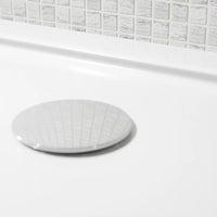 Piatto doccia 80x120 cm bianco lucido bordato in acrilico rinforzato | Asteios