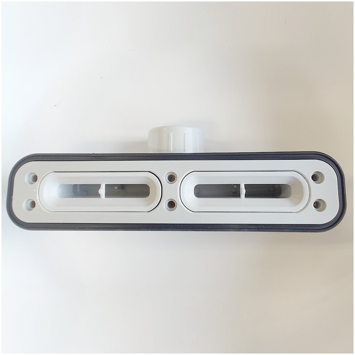 Piatto doccia in marmoresina crema effetto pietra cemento vincent, misura 90x120