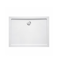 Piatto doccia ribassato 70x90 cm EASYFLAT resina H3.5 cm MONACO Bianco