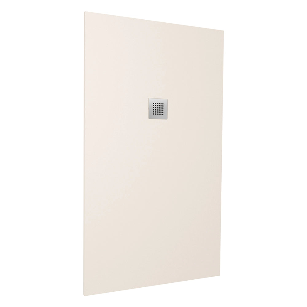 Piatto doccia 70x160cm in marmoresina avorio effetto pietra | Kos