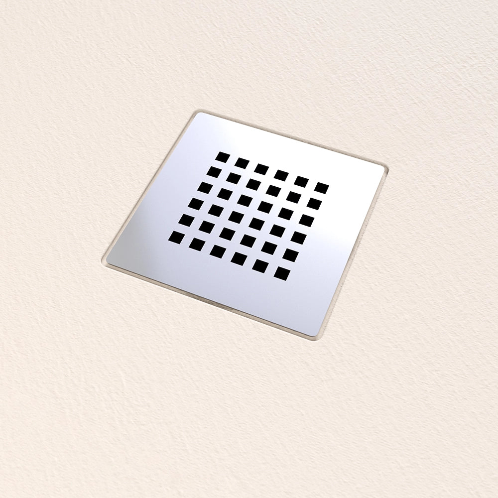 Piatto doccia 80x110cm in marmoresina avorio effetto pietra | Kos