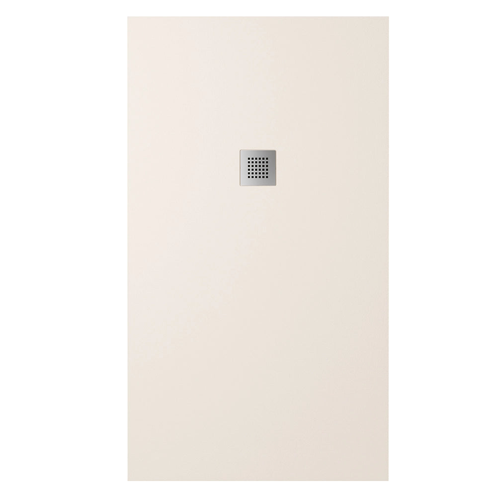 Piatto doccia 70x160cm in marmoresina avorio effetto pietra | Kos