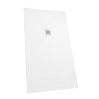 Piatto doccia 70x110cm in marmoresina bianco effetto pietra | Kos