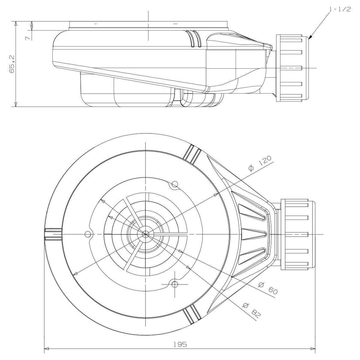 Piatto doccia in marmo resina nero pietra cemento grid, misura 70x140