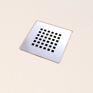 Piatto doccia semicircolare 80x80cm in marmoresina avorio effetto pietra | Kos