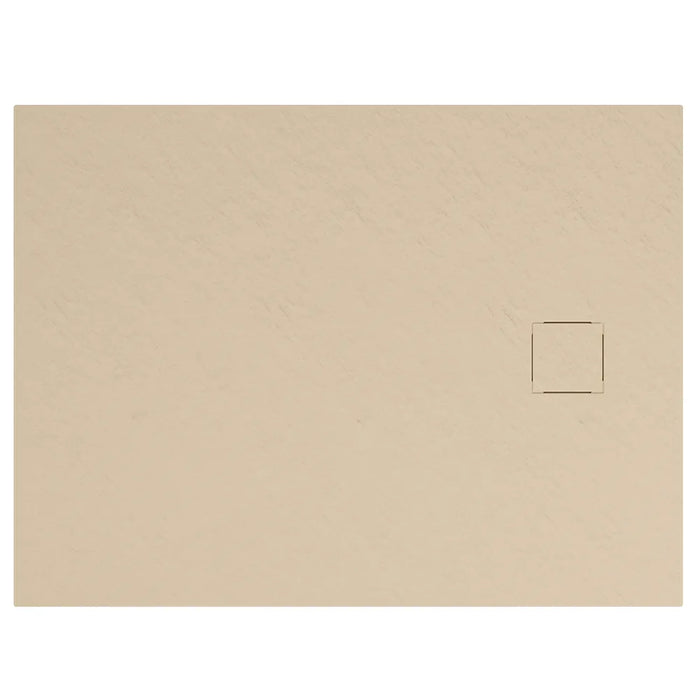 Piatto doccia 80x110 cm colore avorio effetto pietra | Samos