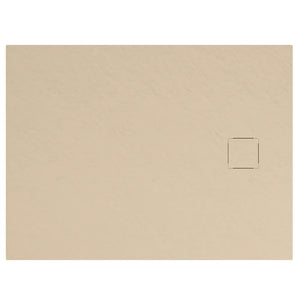 Piatto doccia 70x90 cm colore avorio effetto pietra | Samos