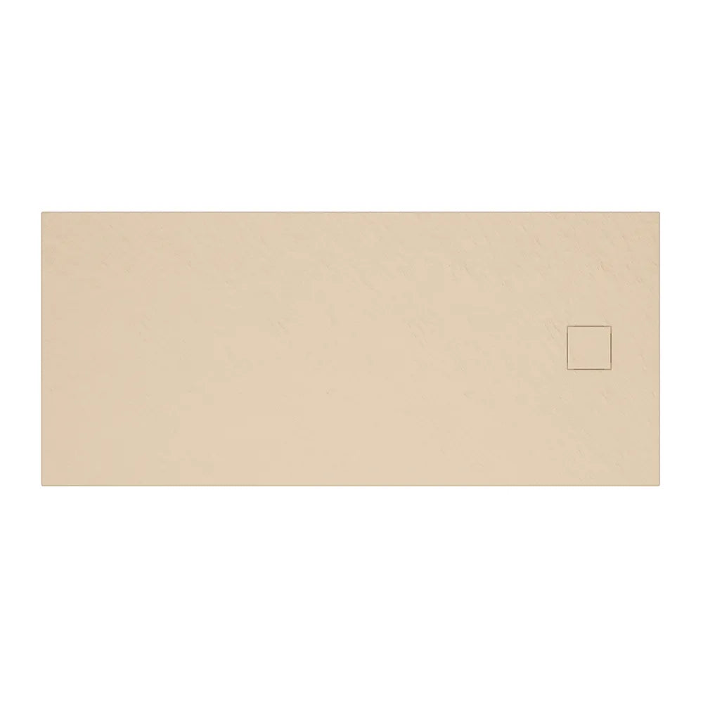 Piatto doccia 90x180 cm colore avorio effetto pietra | Samos