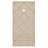 Piatto doccia 80x180 cm colore avorio effetto pietra | Samos