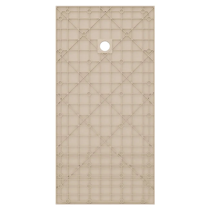 Piatto doccia 80x180 cm colore avorio effetto pietra | Samos