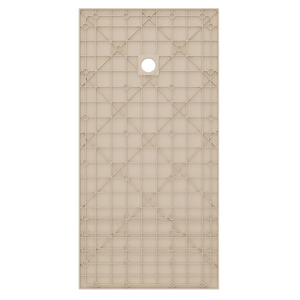 Piatto doccia 90x180 cm colore avorio effetto pietra | Samos