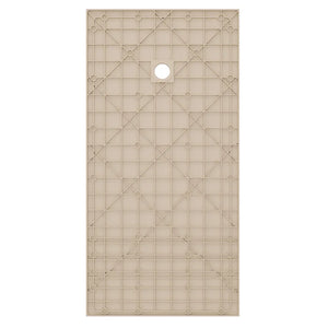 Piatto doccia 90x180 cm colore avorio effetto pietra | Samos