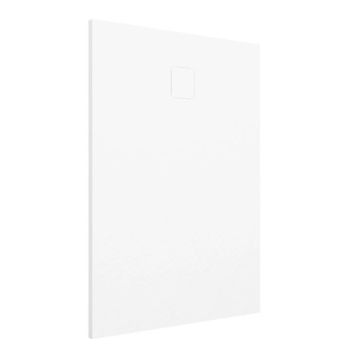 Piatto doccia 80x140 cm colore bianco effetto pietra | Samos