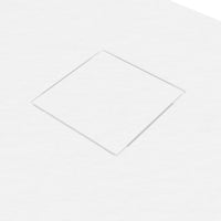 Piatto doccia 70x120 cm colore bianco effetto pietra | Samos