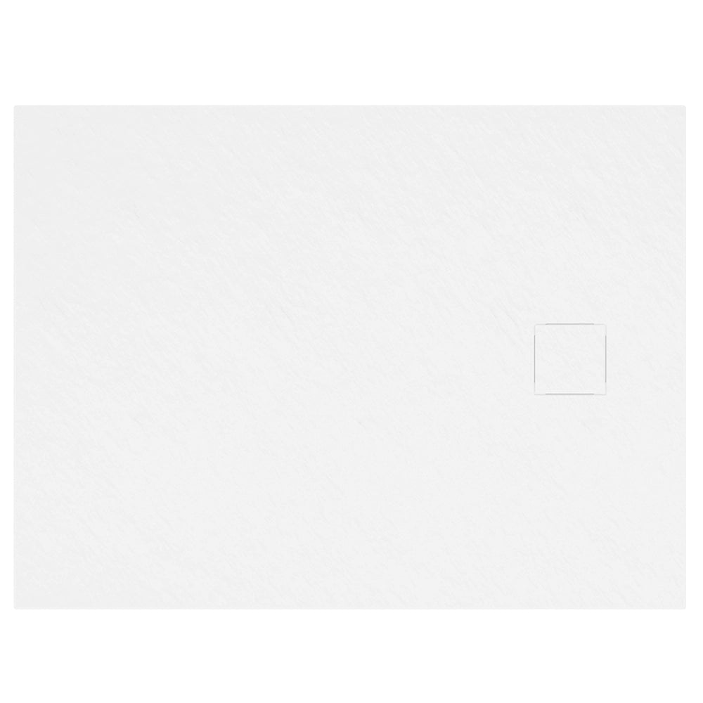 Piatto doccia 80x140 cm colore bianco effetto pietra | Samos