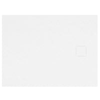 Piatto doccia 80x140 cm colore bianco effetto pietra | Samos