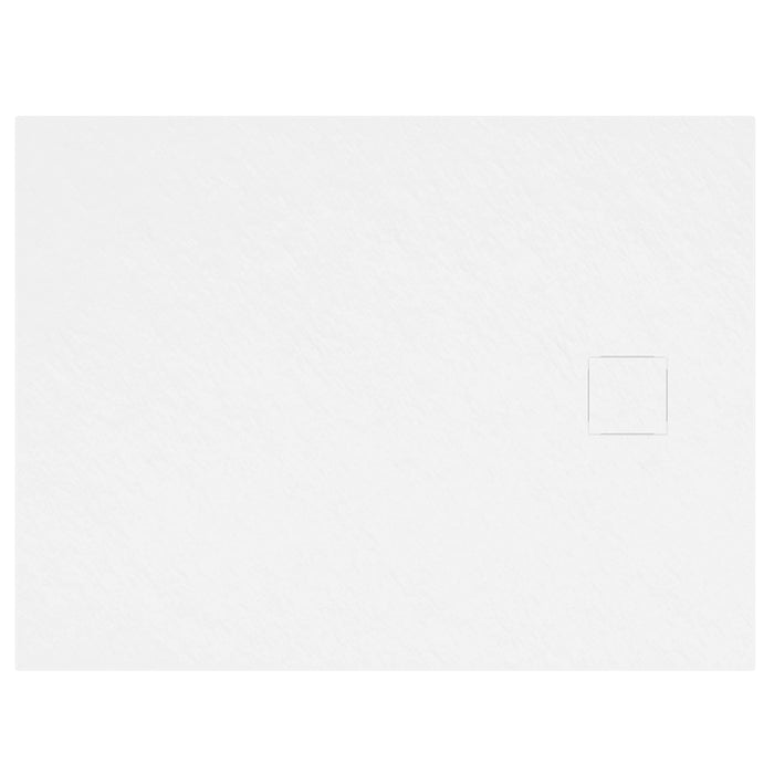 Piatto doccia 90x110 cm colore bianco effetto pietra | Samos